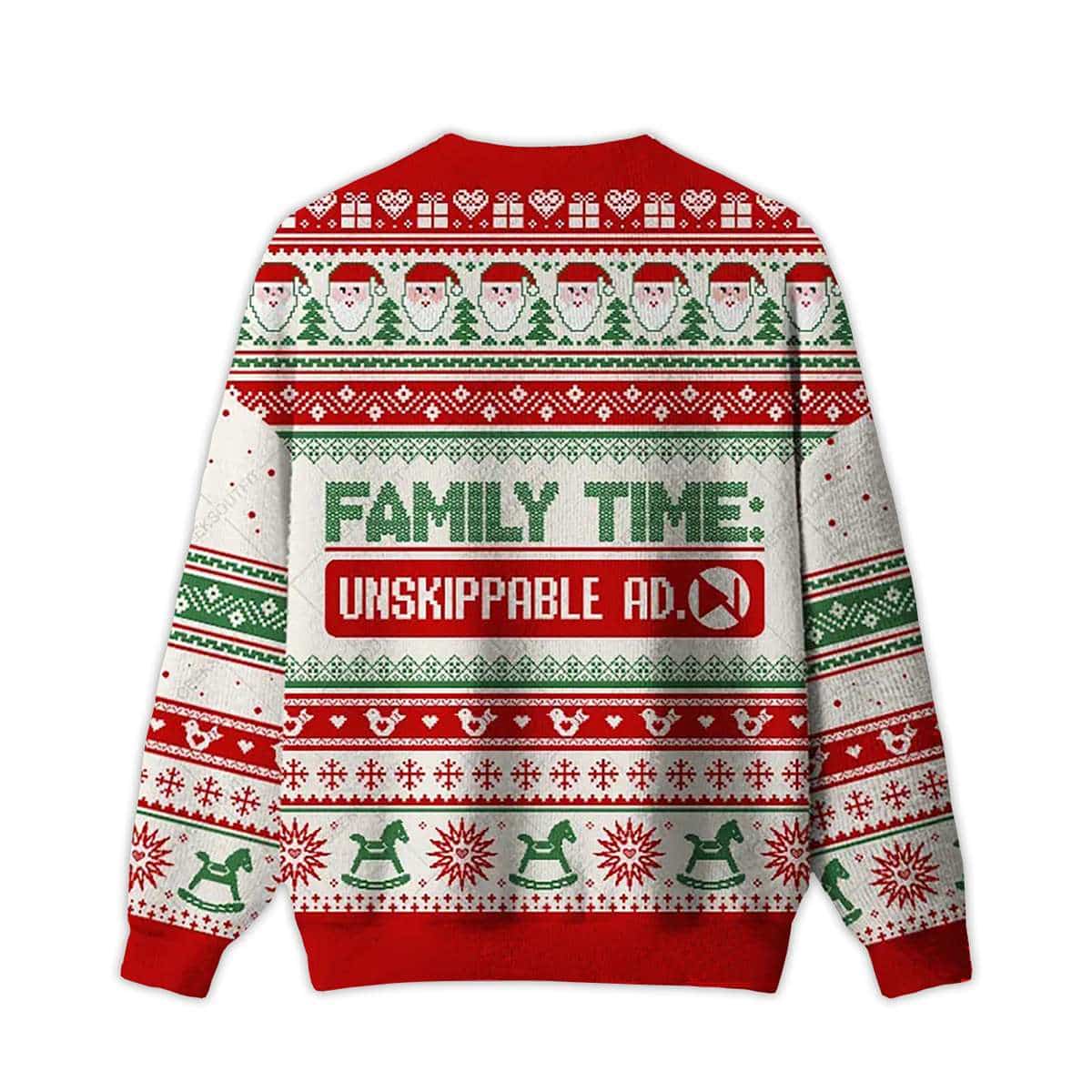 2025 Family Time Ugly Christmas Sweater 2025 Family Time Ugly Christmas Sweater