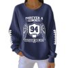 Forever A Cowboy 94 Marshawn Kneeland 2025 Pit Striped Sweatshirt