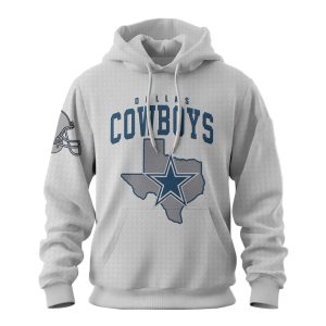 Cowboys They Not Like Us Waffle Hooodie1