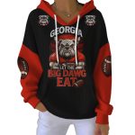 Georgia Football Let The Big Dawg Eat Pit Striped Hoodie