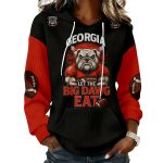Georgia Let The Big Dawg Eat Football Waffle Hoodie