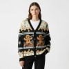 Gingerbread Monster Ugly Cardigan Sweatshirt