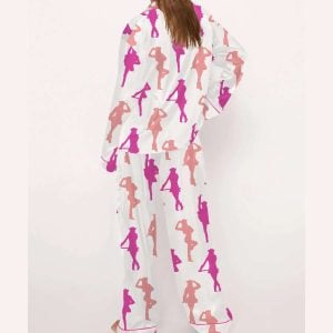 Drill Dance Silky Satin Pajama Set3