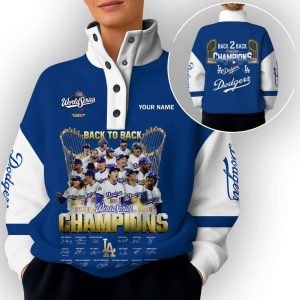 Dodgers B2B World Series Champions 2025 Western Style Hoodie