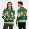 Grnch Golf Masters Ugly Christmas Sweater