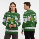 Grnch Golf Masters Ugly Christmas Sweater