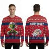Grnch Ole Miss Football Hotty Toddy Ugly Christmas Sweater