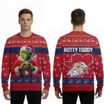 Grnch Ole Miss Football Hotty Toddy Ugly Christmas Sweater