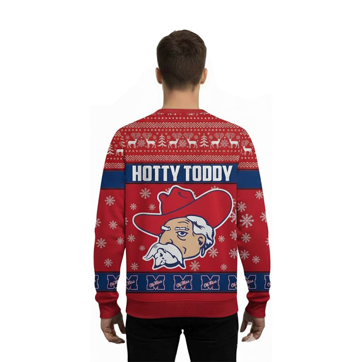 Grnch Ole Miss Football Hotty Toddy Ugly Christmas Sweater Grnch Ole Miss Football Hotty Toddy Ugly Christmas Sweater