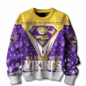 Vikings Merry Super Christmas Ugly Sweater
