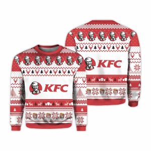 2025 KFC Kentucky Fried Chicken Ugly Christmas Sweater 1
