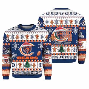 Bears They Not Like Us Christmas Ugly Sweater 1