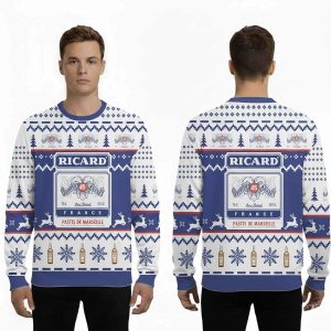2025 Ricard Ugly Christmas Sweater