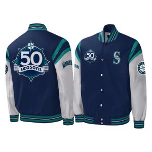 2026 Mariners 50 Seasons Celebration Bomber Jacket