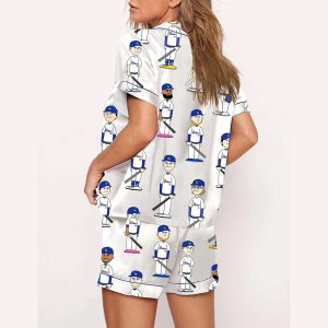 Los Angeles Baseball World Series Champions Pajama Set1