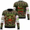 2025 Home A-Grnch Merry Christmas You Filthy Animal Ugly Sweater