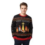 Hot Dog Merry Glizzmas Ugly Christmas Sweater