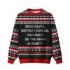 2025 How Much Do You Know Already Ugly Christmas Sweater
