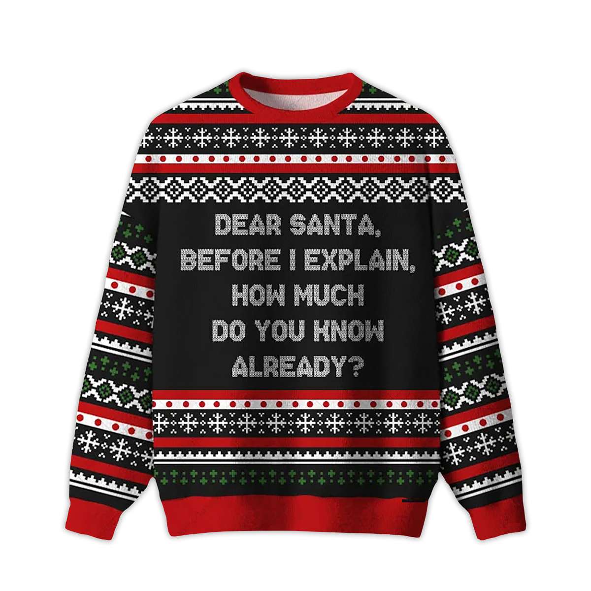 How Much Do You Know Already Ugly Christmas Sweater How Much Do You Know Already Ugly Christmas Sweater
