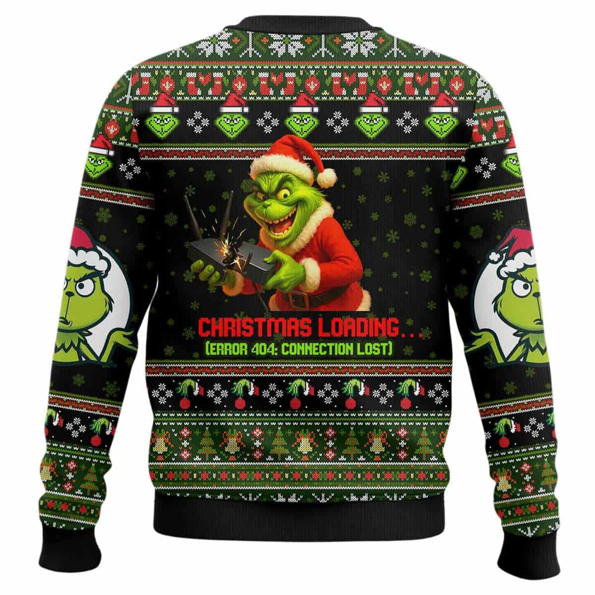 2025 How The Grnch Stole My Wifi Ugly Christmas Sweater 2025 How The Grnch Stole My Wifi Ugly Christmas Sweater