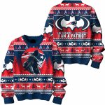 I Am Vengeance I Am The Night I Am A Patriot Ugly Christmas Sweater