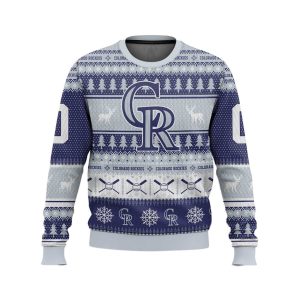 2025 Personalized Rockies Ugly Christmas Sweater1