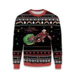 Iron Santa Merry Christmas Ugly Sweater