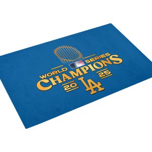 Dodgers World Series Champions 2025 Doormat2
