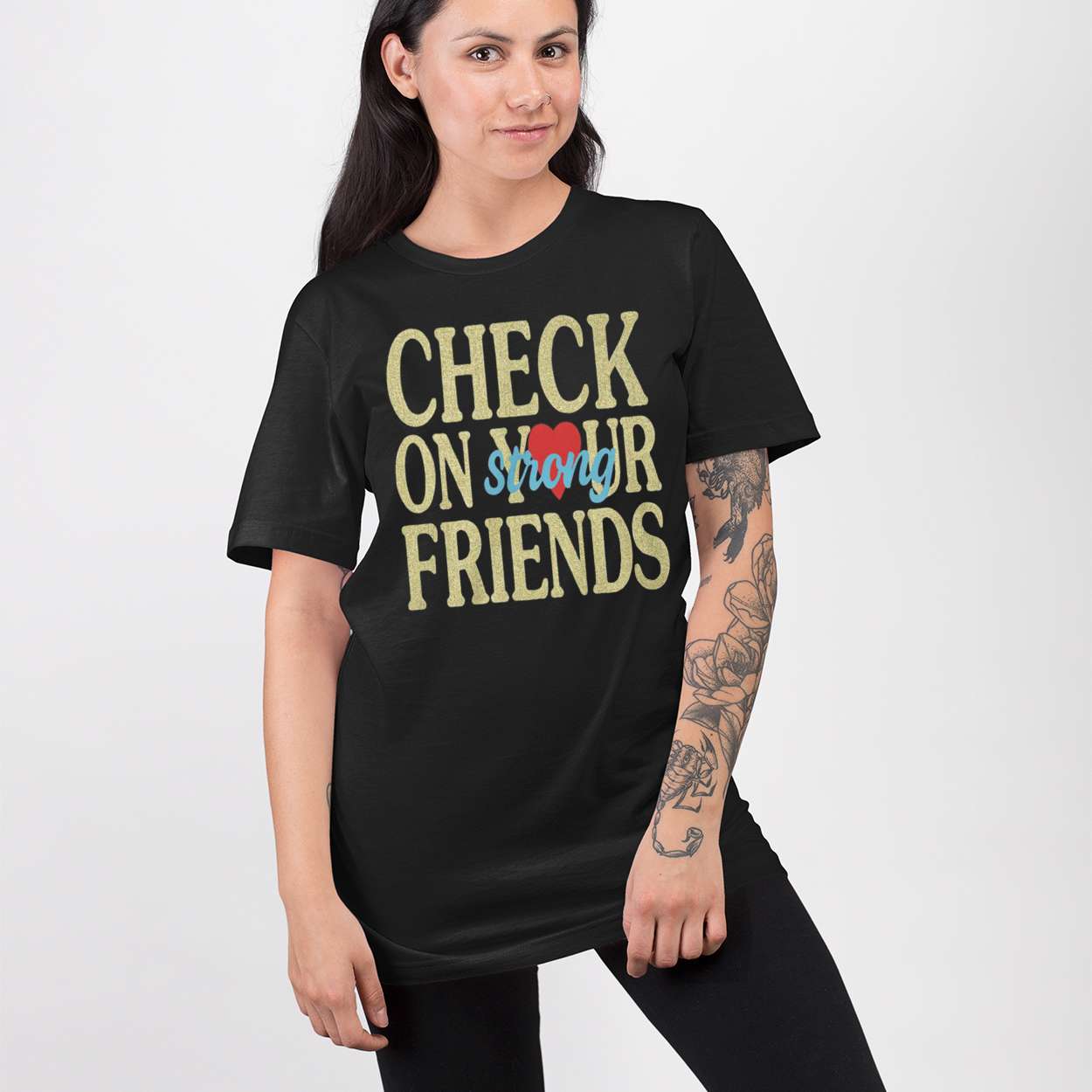 Jalyx Hunt Check On Your Strong Friends Shirt Jalyx Hunt Check On Your Strong Friends Shirt