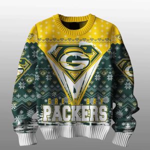 Packers Merry Super Christmas Ugly Sweater1