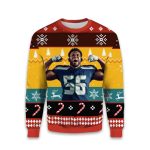 Jordyn Brooks Seahawks Ugly Christmas Sweater