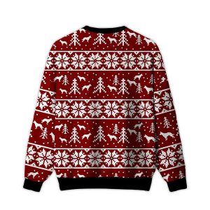 Lets Sleigh Back Ugly Christmas Sweater1