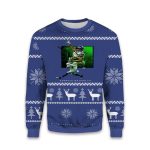 Kenneth Wallker Seahawks Ugly Christmas Sweater