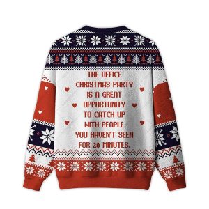 The Office Christmas Party Ugly Christmas Sweater1