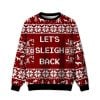 2025 Let’s Sleigh Back Ugly Christmas Sweater