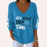 Lions It's About Dan Time Waffle Long Sleeve T-Shirt