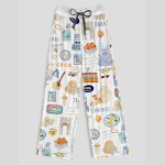 Lisbon Portugal Contrast Wide Leg Pants