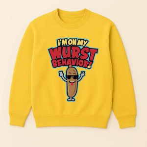 Kevin Jonas I'm On My Wurst Behavior Sweatshirt