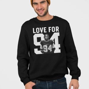 Brandon Aubrey Love For 94 Shirt 4