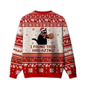 I Found This Ham Azing Ugly Christmas Sweater1