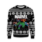 Marvel Avengers Group Ugly Christmas Sweater