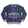 2025 Merry Christmas Go Cowboys Football Ugly Sweater