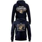 Montana State Football 2025 Big Sky Conference Champions Hoodie