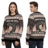 Moo Deng First Of All I’m A Delight Ugly Christmas Sweater