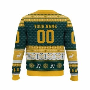 2025 Personalized Athletics Ugly Christmas Sweater2