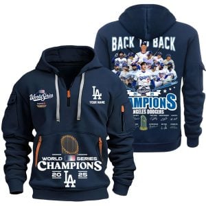 2025 Dodgers World Series Champions Quarter Zip Hoodie 3 2025 Dodgers World Series Champions Quarter Zip Hoodie3