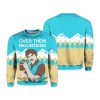 Over Them Mountains Uncle Rico Ugly Christmas Sweater