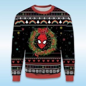 This Looks Like For Spider Man Ugly Christmas Sweater1
