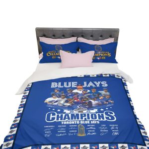 2025 Blue Jays World Series Champions Bedding Set 2 2025 Blue Jays World Series Champions Bedding Set2
