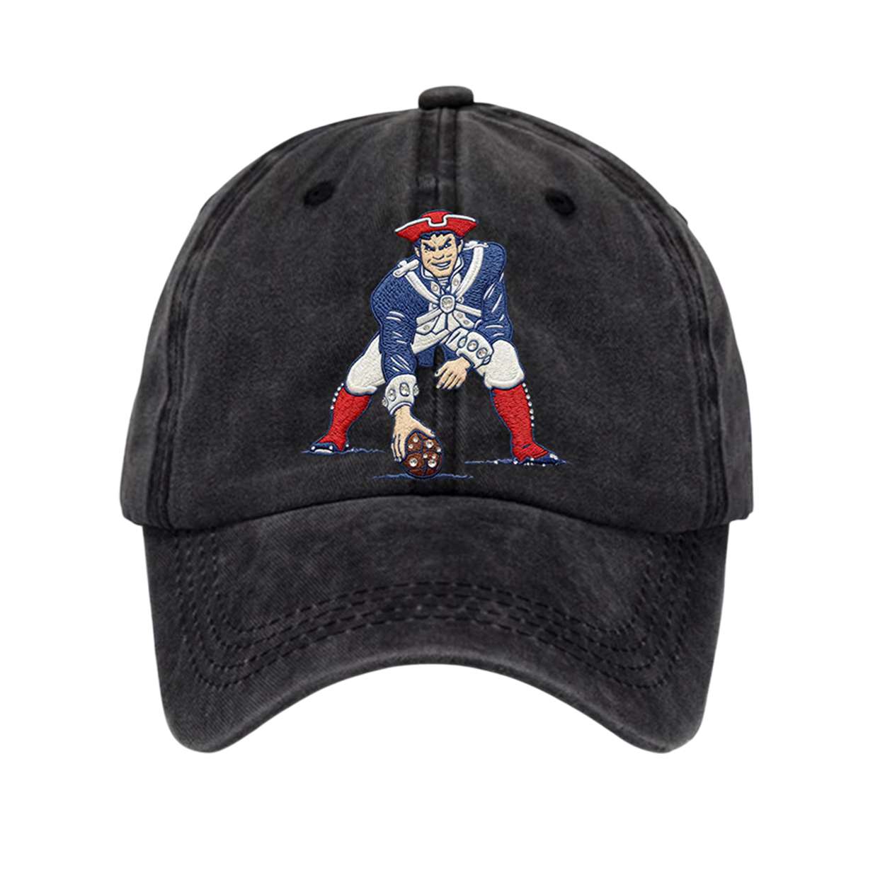 Pat Patriot Football Print Hat Pat Patriot Football Print Hat